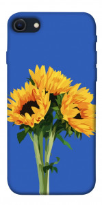 Чехол Bouquet of sunflowers для iPhone SE (2022)