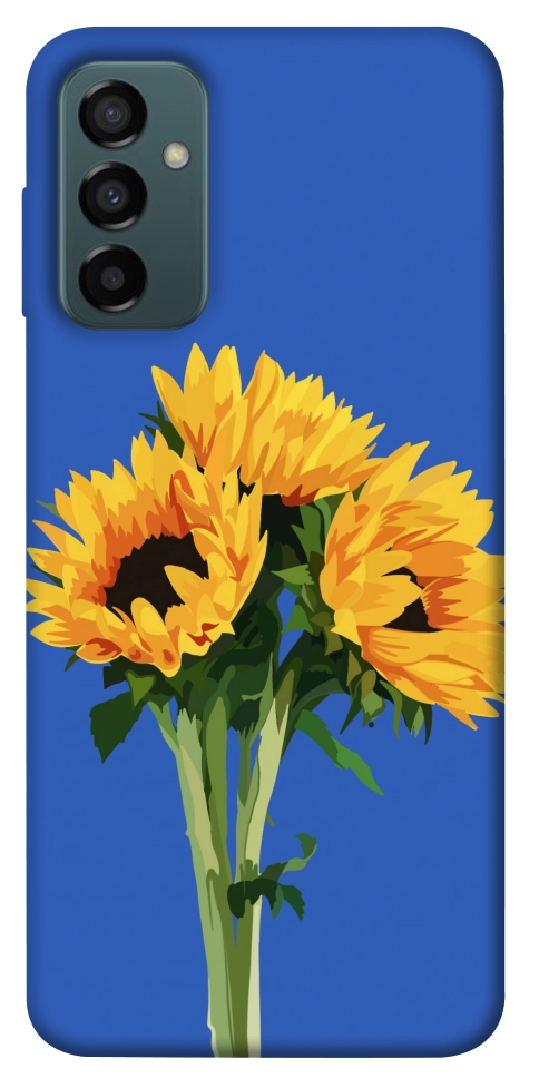 Чехол Bouquet of sunflowers для Galaxy M13 4G