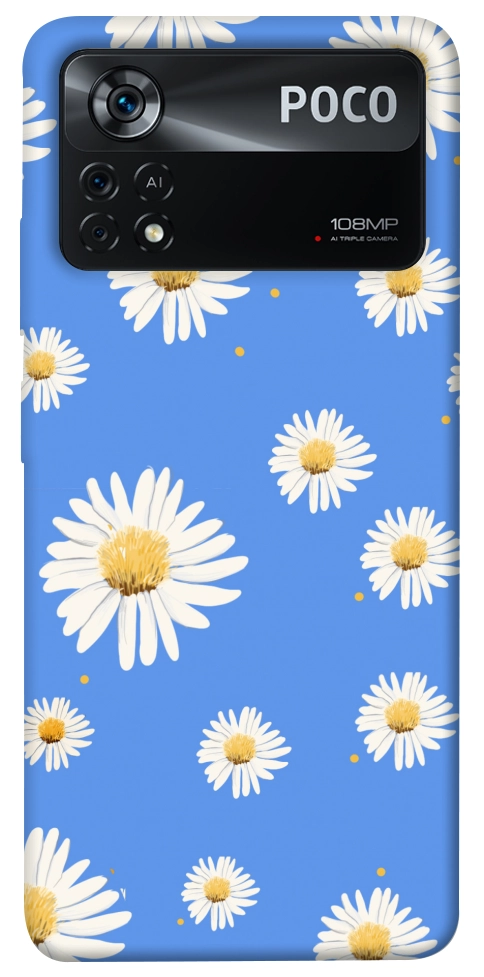 Чохол Chamomile pattern для Xiaomi Poco X4 Pro