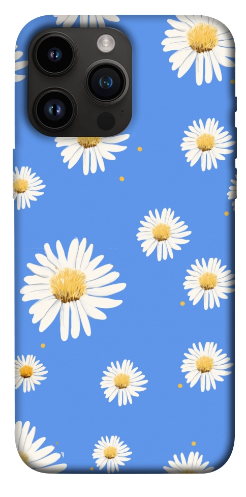 Чехол Chamomile pattern для iPhone 14 Pro Max