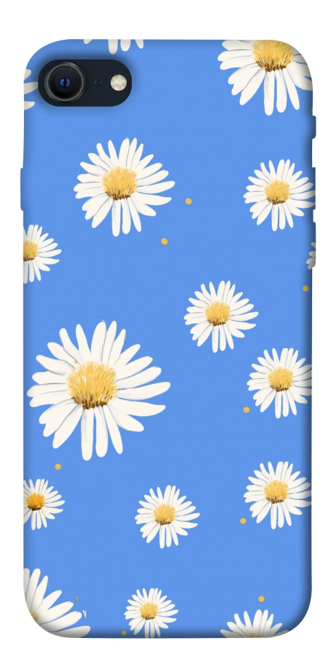 Чехол Chamomile pattern для iPhone SE (2022)