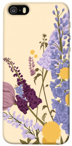 Чехол Flowers art для iPhone 5