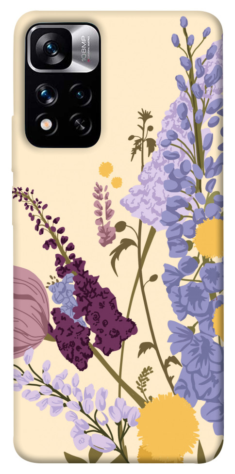 Чехол Flowers art для Xiaomi Redmi Note 11 5G