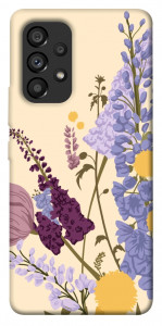 Чехол Flowers art для Galaxy A53