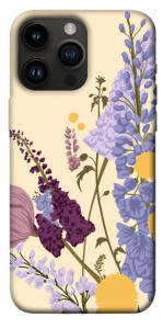 Чехол Flowers art для iPhone 14 Pro Max
