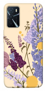 Чехол Flowers art для Oppo A16 4G