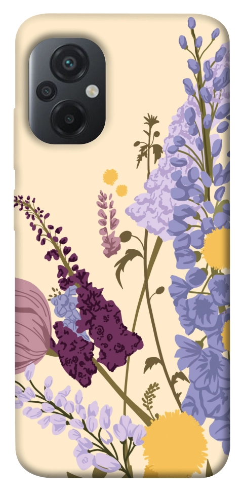 Чохол Flowers art для Xiaomi Poco M5