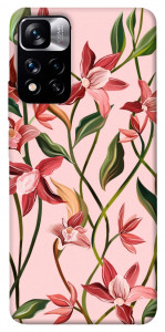 Чехол Floral motifs для Xiaomi Redmi Note 11 5G