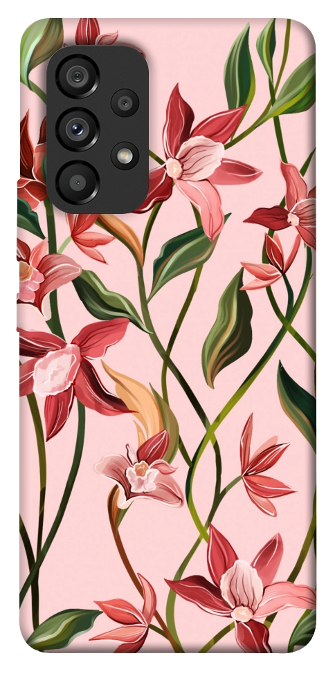 Чехол Floral motifs для Galaxy A53