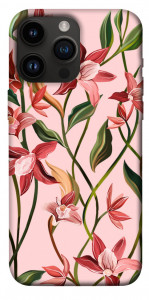 Чехол Floral motifs для iPhone 14 Pro Max