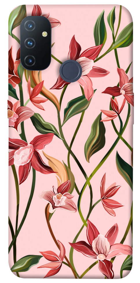 Чохол Floral motifs для OnePlus Nord N100