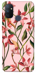Чехол Floral motifs для OnePlus Nord N100