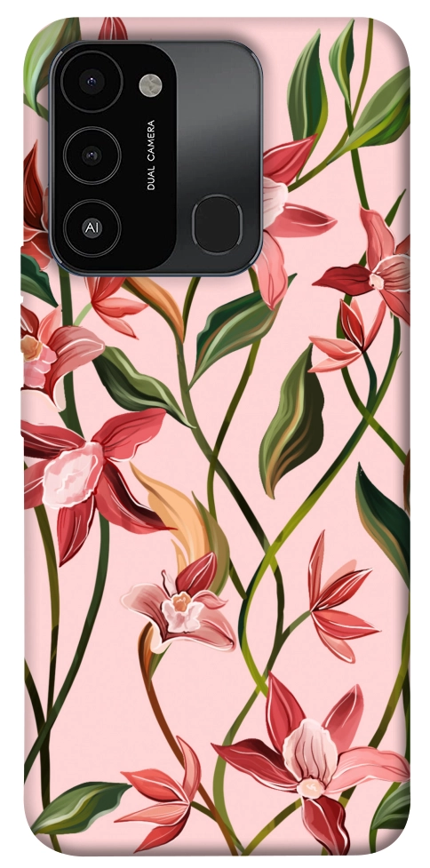 Чохол Floral motifs для TECNO Spark 8C