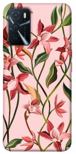 Чехол Floral motifs для Oppo A54s