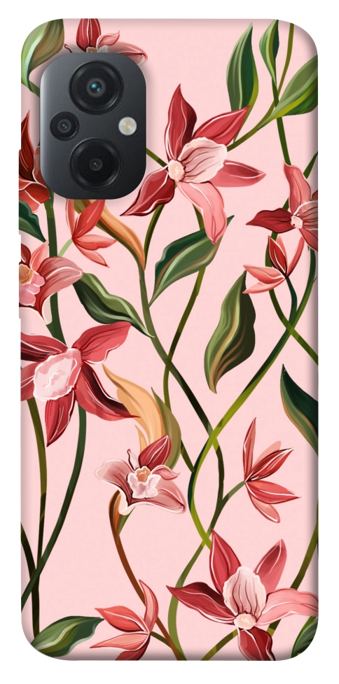 Чохол Floral motifs для Xiaomi Poco M5