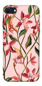 Чехол Floral motifs для iPhone SE (2022)