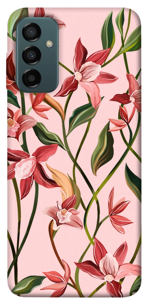 Чохол Floral motifs для Galaxy M13 4G