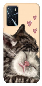 Чехол Cats love для Oppo A16 4G