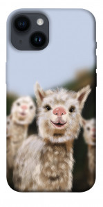 Чехол Funny llamas для iPhone 14