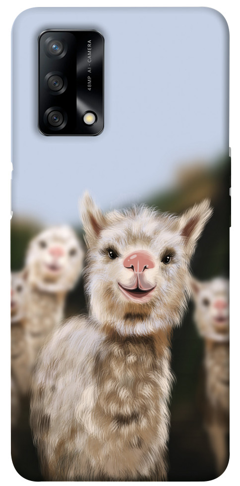 Чехол Funny llamas для Oppo F19