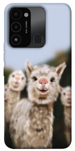 Чехол Funny llamas для TECNO Spark 8C