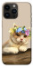 Чохол Cat in flowers для iPhone 14 Pro Max