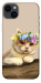 Чохол Cat in flowers для iPhone 14 Plus