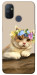 Чехол Cat in flowers для OnePlus Nord N100