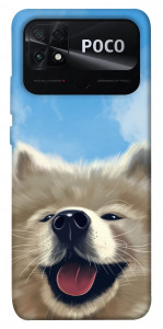 Чехол Samoyed husky для Xiaomi Poco C40