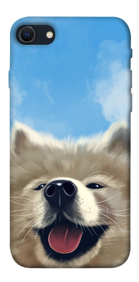 Чохол Samoyed husky для iPhone SE (2022)