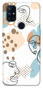 Чохол Face pattern для OnePlus Nord N10 5G