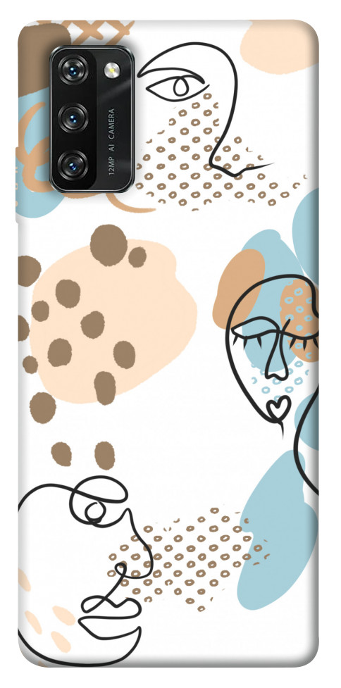 

Чехол Face pattern для Blackview A100 1464471
