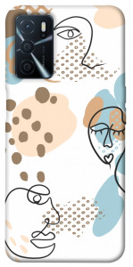 Чехол Face pattern для Oppo A54s