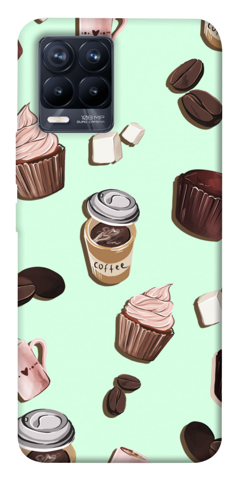 Чехол Coffee and sweets для Realme 8