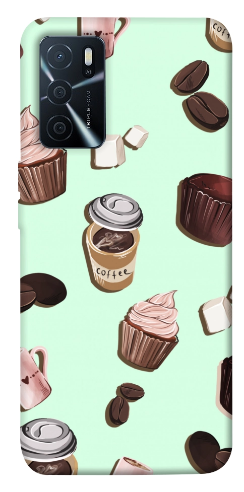 Чехол Coffee and sweets для Oppo A16