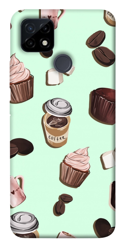 Чехол Coffee and sweets для Realme C25Y