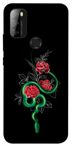 Чохол Snake in flowers для Blackview A70