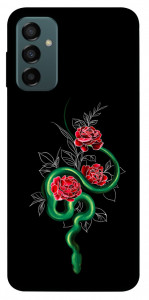 Чохол Snake in flowers для Galaxy M23 5G