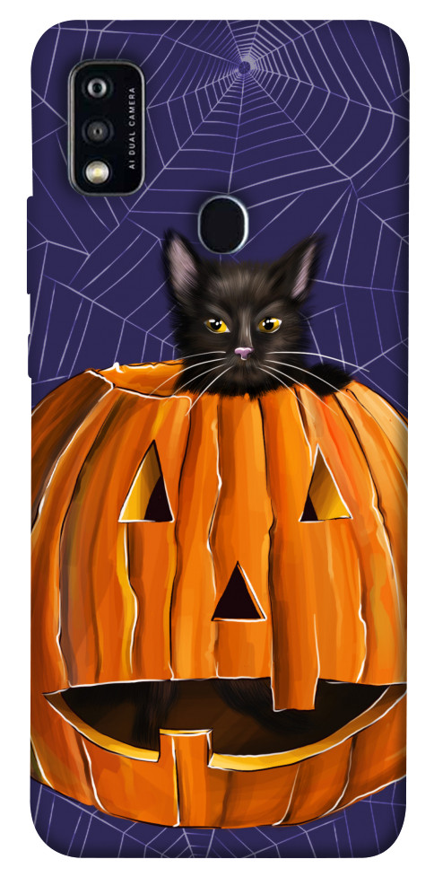 

Чохол Cat and pumpkin для ZTE Blade A51 1464782