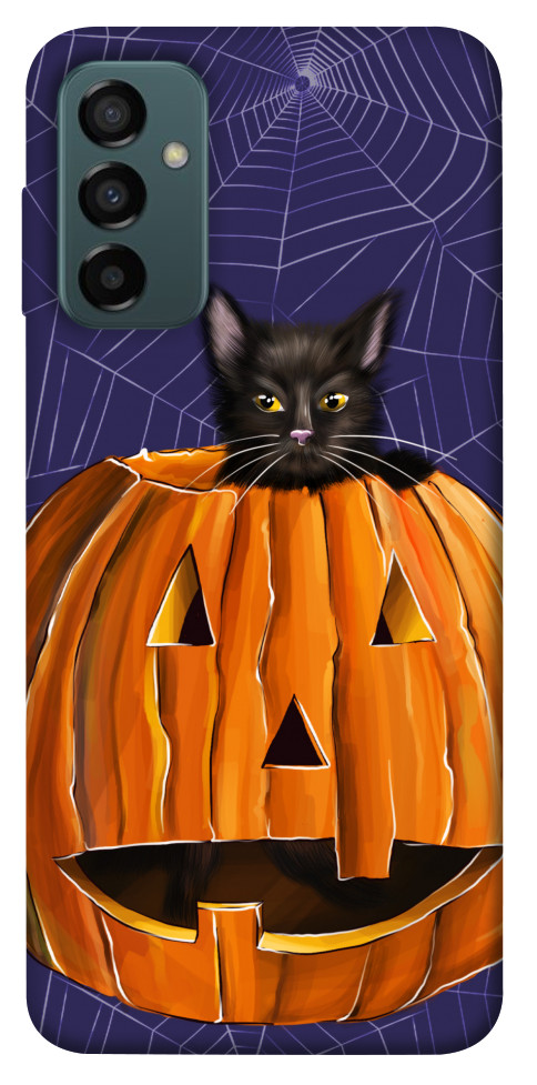 Чохол Cat and pumpkin для Galaxy M23 5G