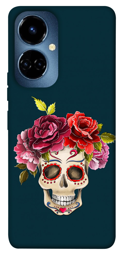 

Чехол Flower skull для TECNO Camon 19 Pro (CI8n) 1464799