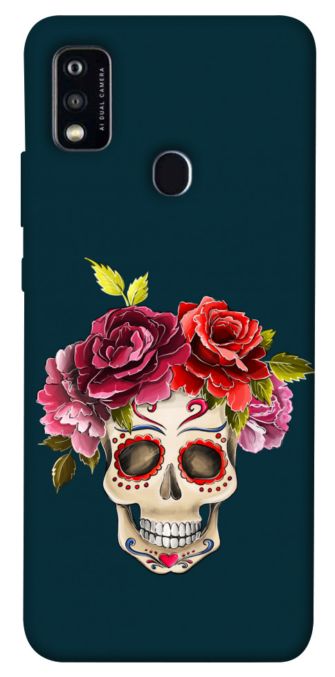 

Чохол Flower skull для ZTE Blade A51 1464800