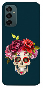 Чехол Flower skull для Galaxy M23 5G