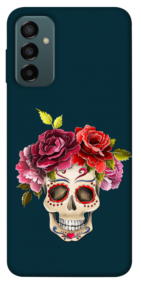 

Чехол Flower skull для Galaxy M13 4G 1464812