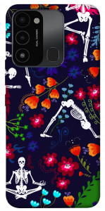 Чохол Yoga skeletons для TECNO Spark 8C