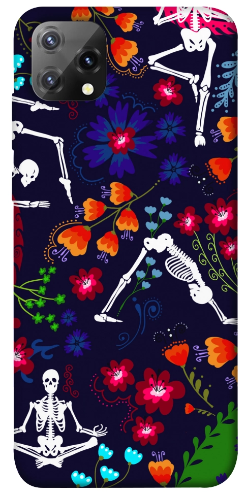 Чехол Yoga skeletons для Blackview A55