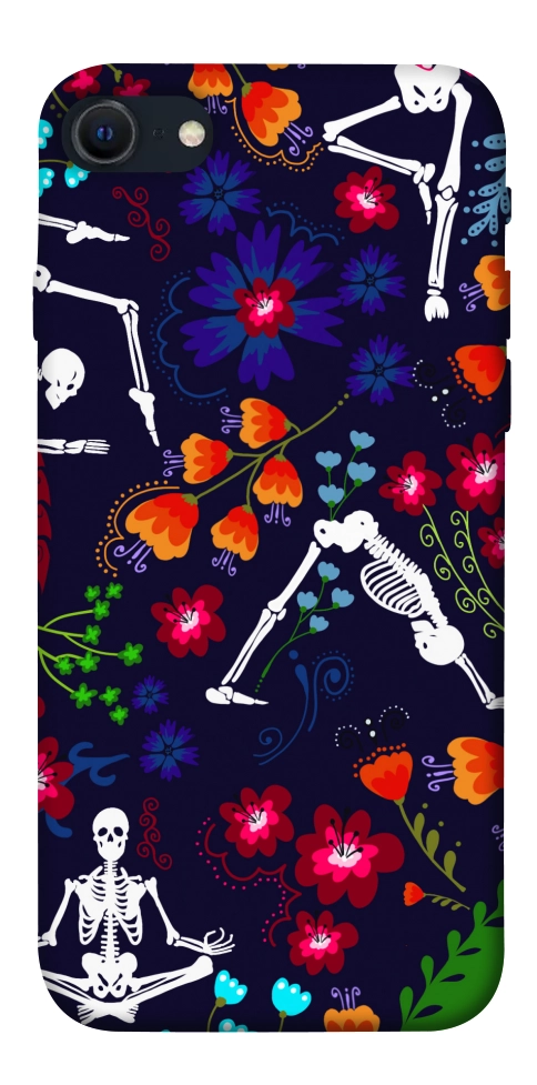 Чохол Yoga skeletons для iPhone SE (2022)