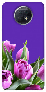 Чехол Тюльпаны для Xiaomi Redmi Note 9T