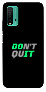 Чехол Don't quit для Xiaomi Redmi 9T