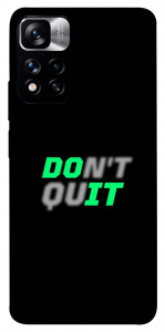 Чехол Don't quit для Xiaomi Redmi Note 11 5G